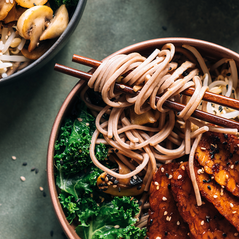 Soba Noodle Salad — Complete Protein Food